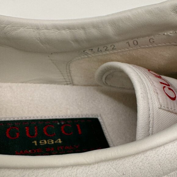 GUCCI MENS SNEAKERS SIZE 10 GUCCI 11 AMERICAN - Picture 6 of 6